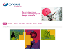 Tablet Screenshot of conquist.it