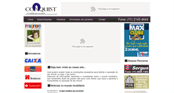 Desktop Screenshot of conquist.net.br