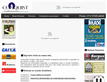 Tablet Screenshot of conquist.net.br